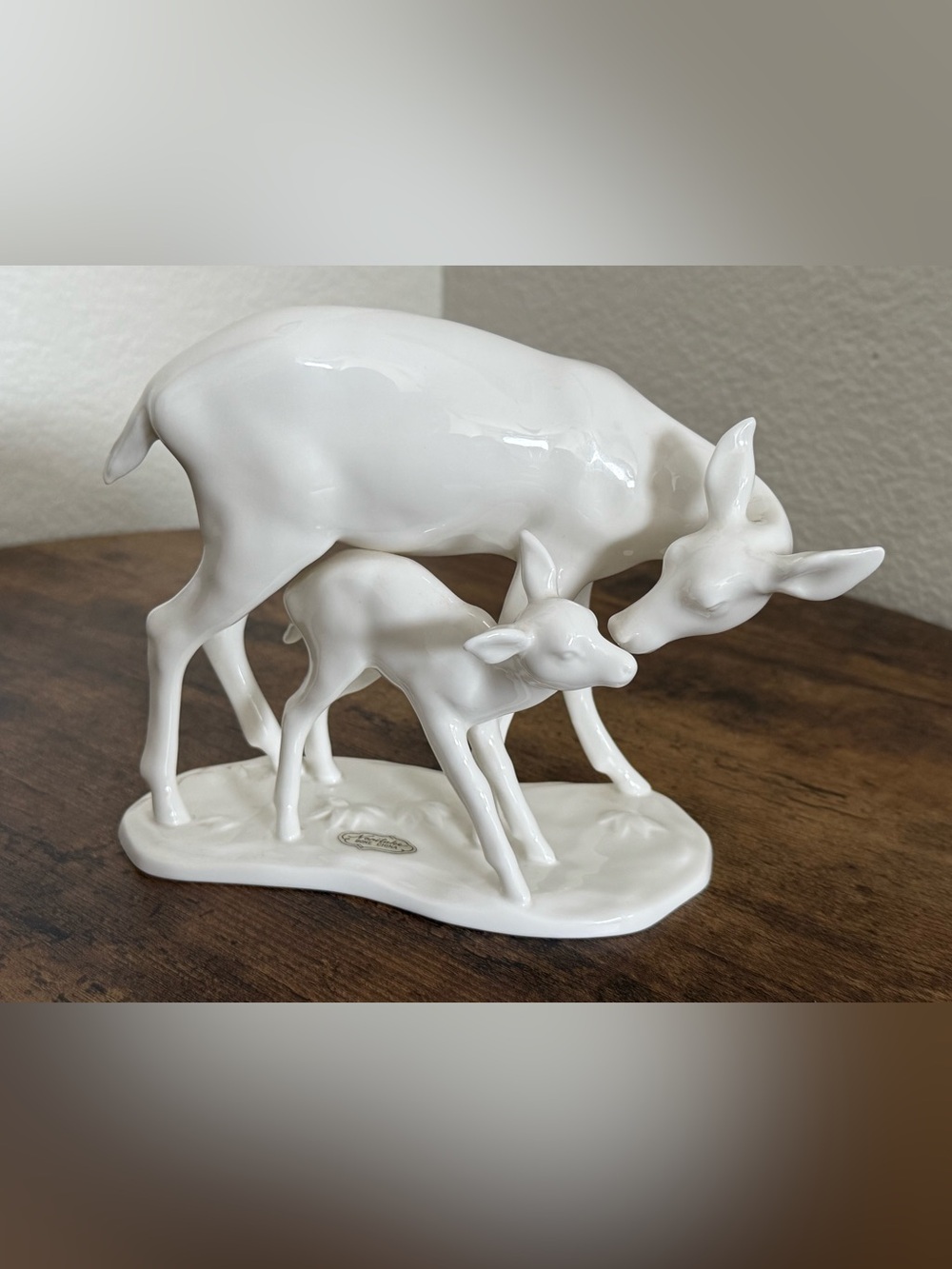 Noritake Nippon Kaisha Deer & Fawn Fine Bone China Figurine